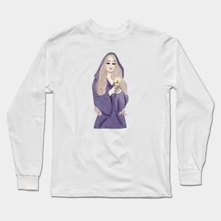 Witch and candle Long Sleeve T-Shirt